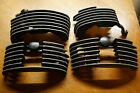 Set Of Four (4) - Honda Shadow Vt1100 Cooling Fins For Cylinder Head 2000-2007