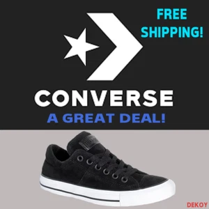 Converse CT All Stars Madison Blk Suede 557978C Women's 11 🌟SHIP FREE!🌟 - Picture 1 of 1
