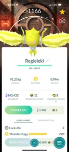 Pokemon Shiny Regieleki mit speziellem Hintergrund GoFest - PTC - Bild 1 von 1
