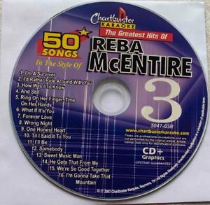 REBA MCENTIRE KARAOKE CDG DISC COUNTRY CHARTBUSTER 5047-03 FOREVER LOVE NIGHT