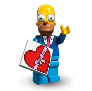 Minifigura Homer Date Night Simpsons con Soporte Serie 2 LEGO 71009 Homer - Imagen 1 de 1