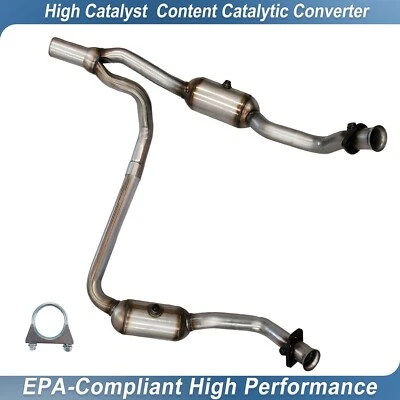 For 2010 2011 Jeep Wrangler 3.8L Catalytic Converter complete set EPA - Image 1 of 4