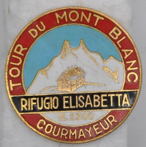 Ski et montagne - COURMAYEUR Italie Rifugio ELISABETTA tour du MONT BLANC - Picture 1 of 2