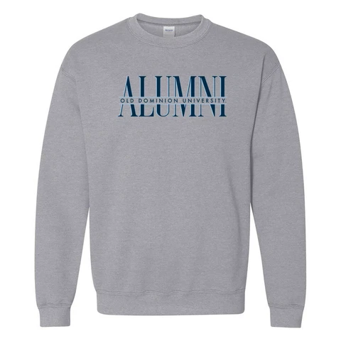 Old Dominion Monarchs Classic Alumni Crewneck Sweatshirt - Sport Grey Cover