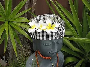BALI TRADITIONAL CEREMONY "UDENG" HAT / CAP, HEAD CLOTH, GARDEN STATUE, BINTANG. - Picture 1 of 6