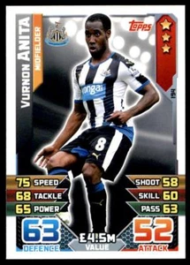 Match Attax 2015-2016 Vurnon Anita Newcastle United No. 194 - Picture 1 of 2