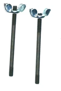 MOPAR 1969 B-body 440-6 SIX PACK AIR CLEANER STUDS & NUTS A12 ROADRUNNER CORONET - Picture 1 of 1