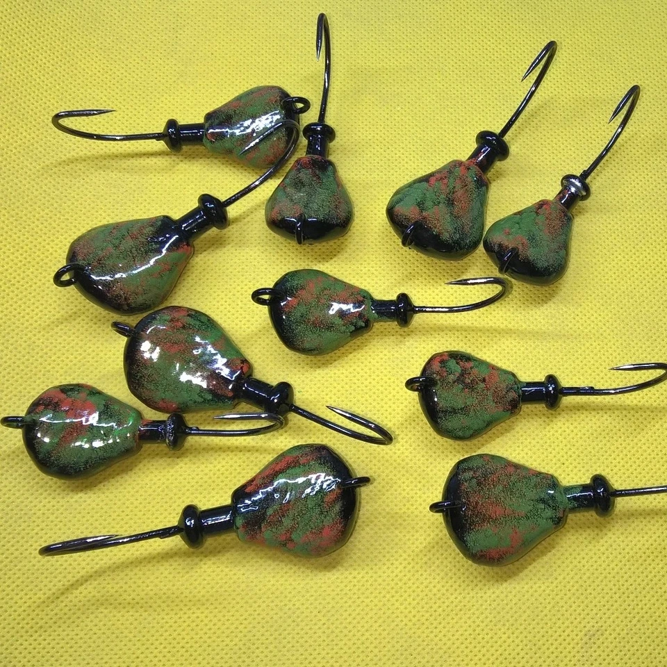 T&A JIGS 10 SPARKIE BLACKFISH ASIAN **EUROPEAN GREEN CRAB** Jigs Heads Tautog T&A TOG