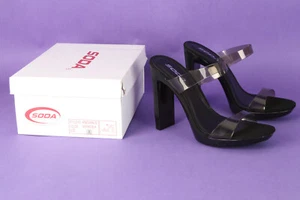 Damen Soda Sandalen Stil BEKANNT-S Größe 8 - Bild 1 von 10