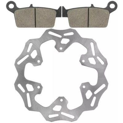 Rotor de disco de freno de rueda trasera con pastilla de freno para Yamaha YZ125 YZ250 1999 - 2002 Foto 1 de 4