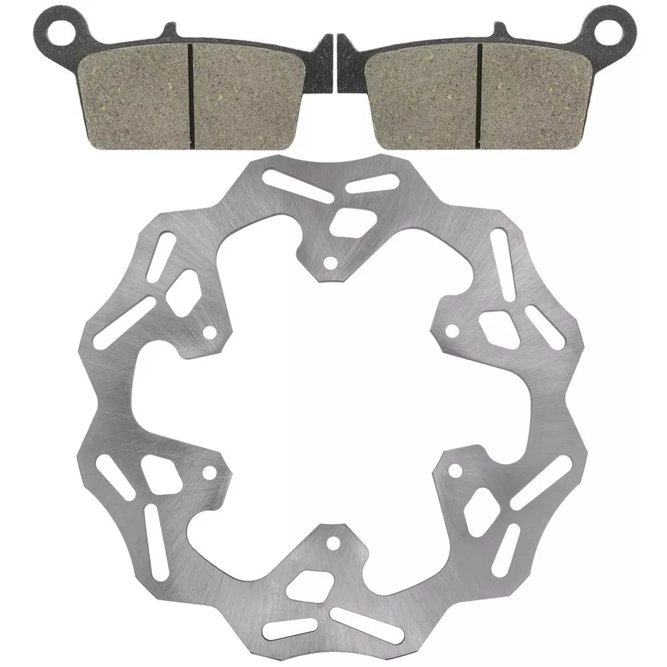 Rotor de disco de freno de rueda trasera con pastilla de freno para Yamaha YZ125 YZ250 1999 - 2002 Foto 1 de 4