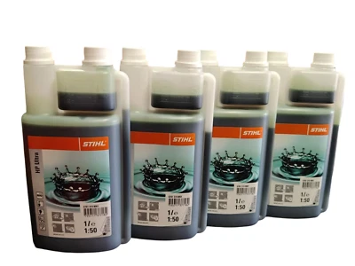 Olio per miscela sintetico Stihl HP ultra mix 2 tempi motosega decespugliatore - Immagine 1 di 3