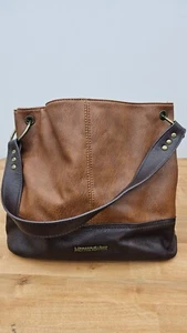 Montana West Vegan Leather Casual Shoulder Hand Bag Purse Brown - Picture 1 of 9