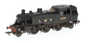 31-442 Bachmann OO Gauge LMS Ivatt 2MT Tank 1205 Coal and Deluxe Weathered - Picture 1 of 1