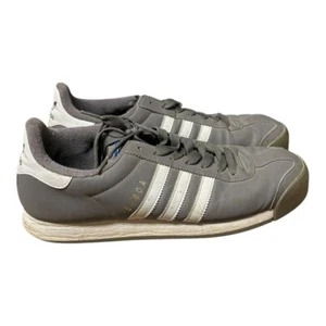Adidas Schuhe Herren Größe 10,5 Samoa Grau Silber Laufen Freizeit - Bild 1 von 7