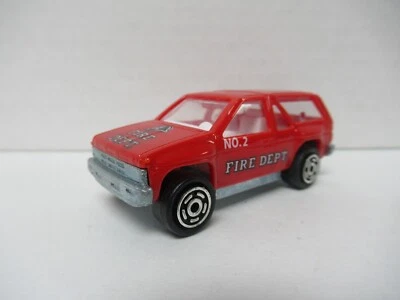 Majorette Novacar 107 Red Fire Dept - Image 1 of 4
