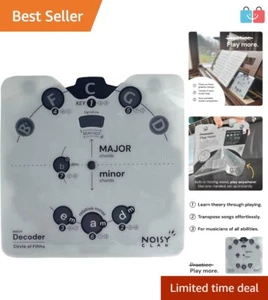 Circle of Fifths Wheel Tool Easy Music Transposing Theory Guide Key Finder Tool - Picture 1 of 10