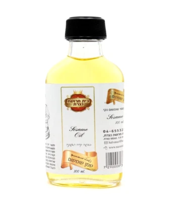 Oil Sesame 3.4 Oz Holy Land Pure Organic Cold Carrier 100%  Seed Natural Premium - Image 1 of 4
