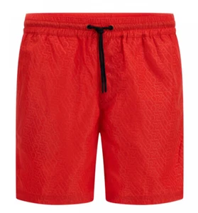 GUESS F3GT04 WO07F Badebekleidung Medium Embo GUESS Aop Shorts Boxer Mann Orange - Bild 1 von 2