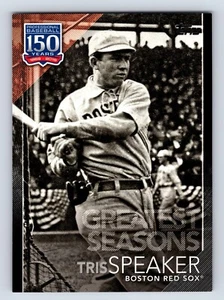 Tris Speaker 2019 Topps 150 Year Greatest Seasons BLACK /299 #GS5 Boston Red Sox - Bild 1 von 2