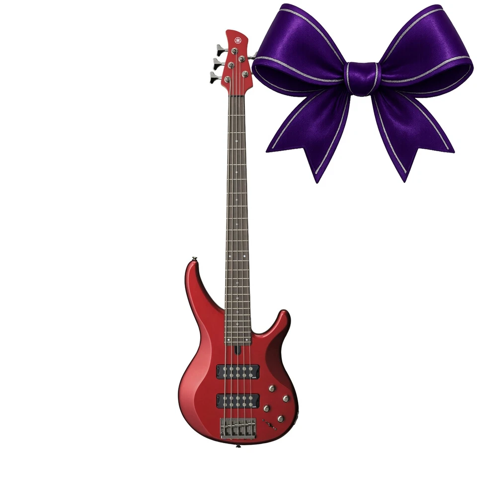 Bajo eléctrico Yamaha TRBX305 CAR 5 cuerdas rojo caramelo manzana Foto 1 de 1