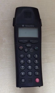 Sinus 45K Mobilteil Handteil Hörer Schwarz, Geprüft, Telefon, Schnurlos, Top - Zdjęcie 1 z 2