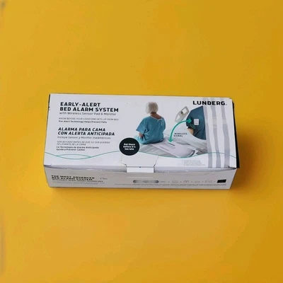 Sistema de alarma de cama de alerta temprana Lunderg - Almohadilla y monitor inalámbricos para sensor de cama NUEVO Foto 1 de 4