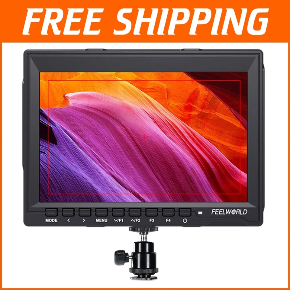 Compact 7-Inch Camera Monitor with 1280x800 Resolution & Professional Features - Image 1 of 4