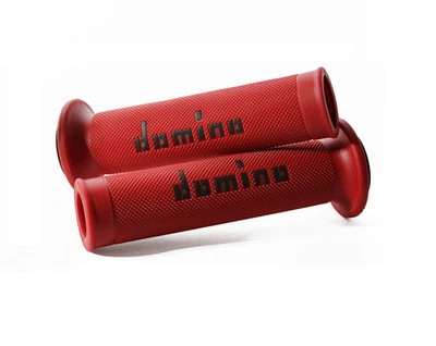 Manillar Ducati Multistrada 1200 2010-2018 Domino A010 empuñaduras de carrera rojo con Foto 1 de 3