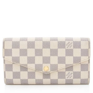 Cartera Louis Vuitton Damier Azur Sarah - Imagen 1 de 15
