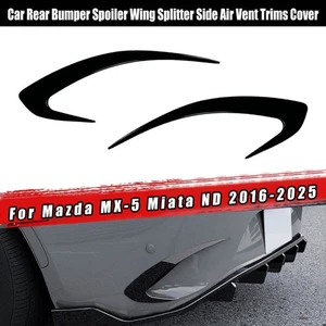 Car Rear Bumper Spoiler Wing Splitter Cover For Mazda MX-5 Miata ND 2016-2025 - Bild 1 von 14