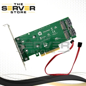 Carte HPE SATA M.2 ML/DL double lecteur PCIe Riser (carte UNIQUEMENT) 878783-B21 - Photo 1/7