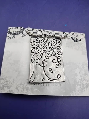 Collar colgante de plata Life  Foto 1 de 4