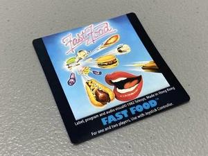 Fast Food, One Piece, Ersatz Spieletikett - Bild 1 von 1