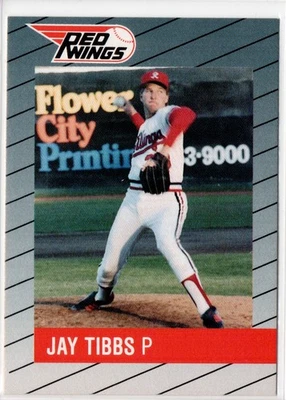 1988 Rochester Red Wings #24 Jay Tibbs - Image 1 of 2