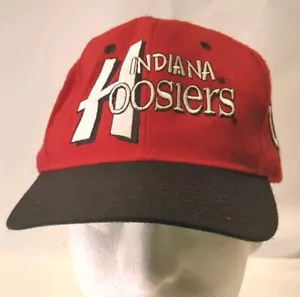 Indiana University Hoosiers Baseball Cap Made In USA Vintage - Bild 1 von 6