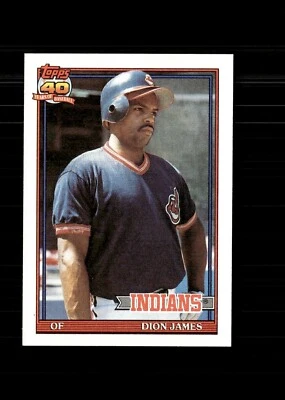1991 Topps - #117 Dion James - Image 1 of 2
