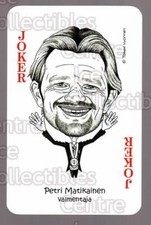 2011-12 Finnish World Champions Playing Card #56 Petri Matikainen