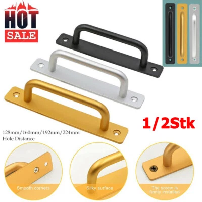 1/2x Scheunen Schiebetürgriff Schiebetür Handgriff Türgriff Zubehör Satz Metall` - Bild 1 von 4