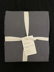 POTTERY BARN BELGIAN FLAX LINEN KING / CAL KING DUVET W/ 2 STANDARD SHAMS NWT - Picture 1 of 6