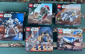 NEW SEALED Star Wars LEGO - Bundle of Five - Picture 1 of 2