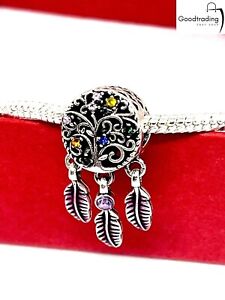 Dream Catcher Charm Tree Of Life Love Family 925 Sterling Silver Gift Present💖