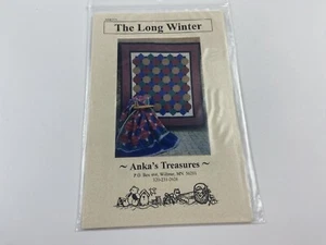 The Long Winter Pieced Quilt Pattern by Anka's Treasures - Picture 1 of 3