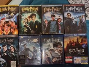 Harry Potter DVD und Blu-ray Set 8 Filme - Bild 1 von 11
