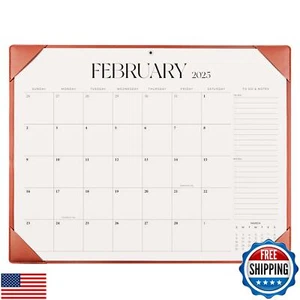 Simplified Desk Calendar 2025-2026 with Desk Pad, Large 22 x 17 Inch Blotter - Picture 1 of 5
