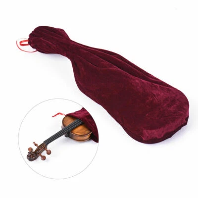 COPERTURA A SACCO per VIOLINO 1/8 1/4 1/2 SACCHETTO VELLUTO - Immagine 1 di 4