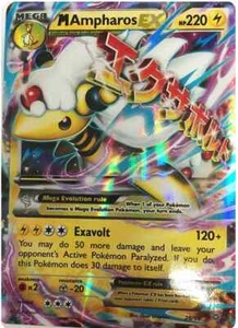 Mega Ampharos EX 28/98 Ancient Origins NM Pokemon TCG - Picture 1 of 1