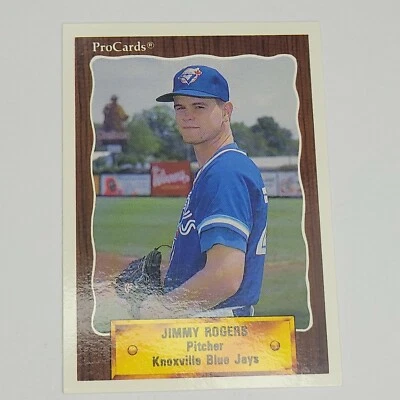 1990 Knoxville Blue Jays Procards #1241 JIMMY ROGERS - Image 1 of 2