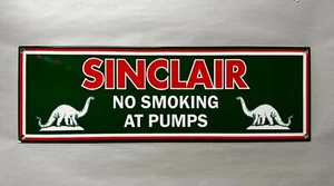 Porcelain sinclair sign, Advertising, Sinclair Dino VINTAGE STYLE - Picture 1 of 2