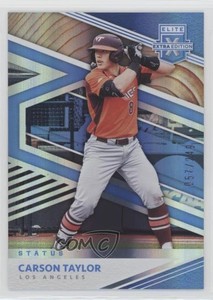 2020 Panini Elite Extra Edition Status Blue /249 Carson Taylor #137